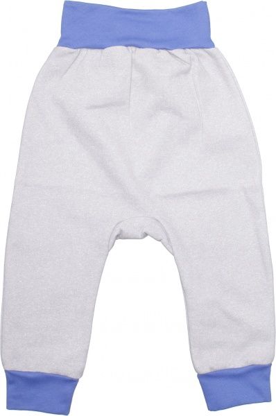 Штани для новонароджених Baby Veres Penguins р.74 сіро-блакитний 
