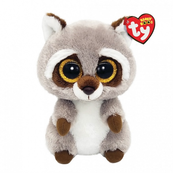 М'яка іграшка TY Beanie Boos Єнот Oakie 15 см 36375