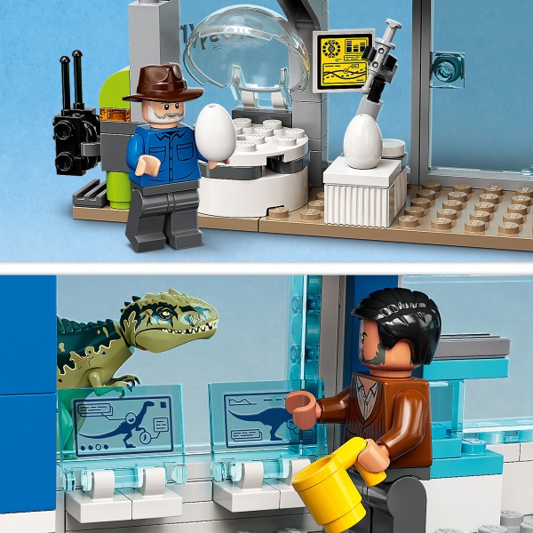 Конструктор LEGO Jurassic World Напад гіганотозавра та теризинозавра 76949