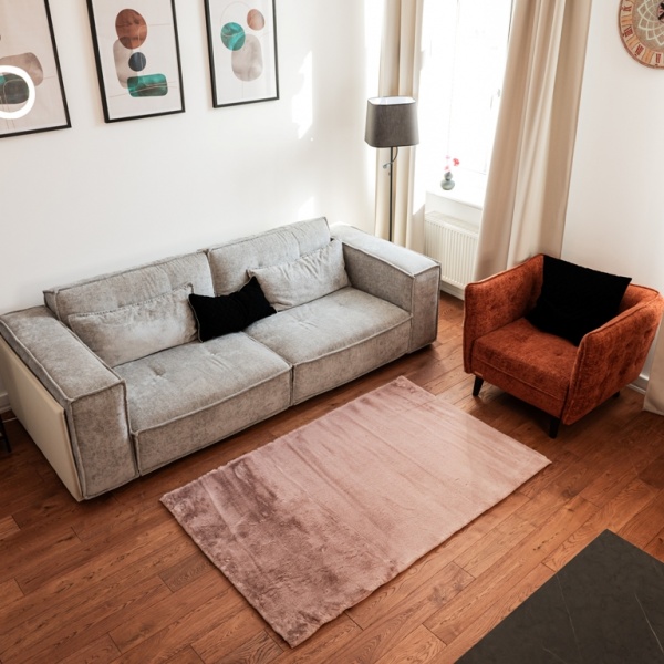 Килимок Dariana Rabbit Melange 120x180 см pink 