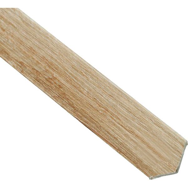 Профіль алюмінієвий П 28 King Floor кутовий 20x20x2700 мм секвойя