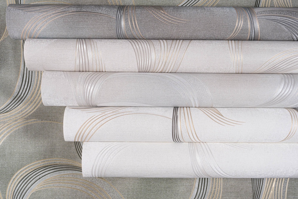 Обои виниловые на флизелиновой основе Славянские обои Le Grand platinum Мадейра 8751-01 1,06x10,05 м