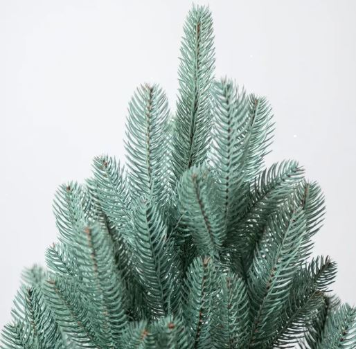 Штучна ялинка Лапландська в горщику 0,9 м блакитний