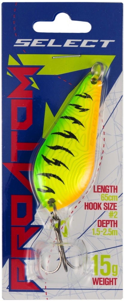 Блешня Select ProAtom 15.0g 65mm #10 15 г Блешня Select ProAtom 15.0g 65mm #10