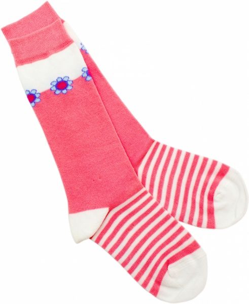 Получулки Conte-Kids TIP-TOP р.16 р.16 розовый с белыми вставками 