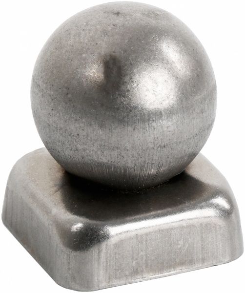 Крышка столбика 40х40 мм с шаром d40 мм