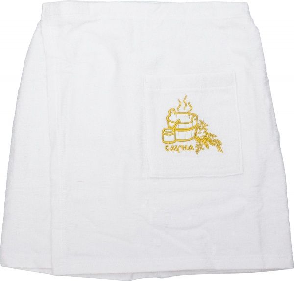Юбка для сауны р. XL белый 