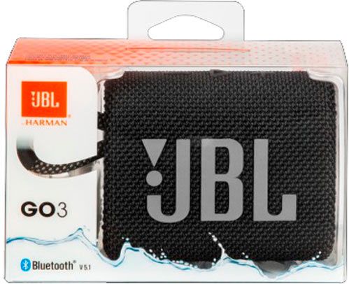 Акустична система JBL® Go 3 (JBLGO3BLK) black 