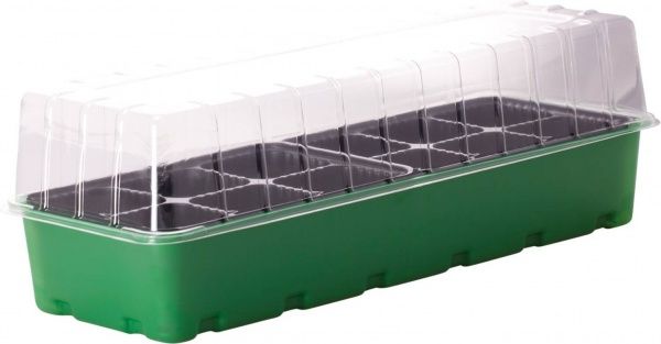 Міні-парник InGreen 60 см (18 осередків) зелений ING60012F