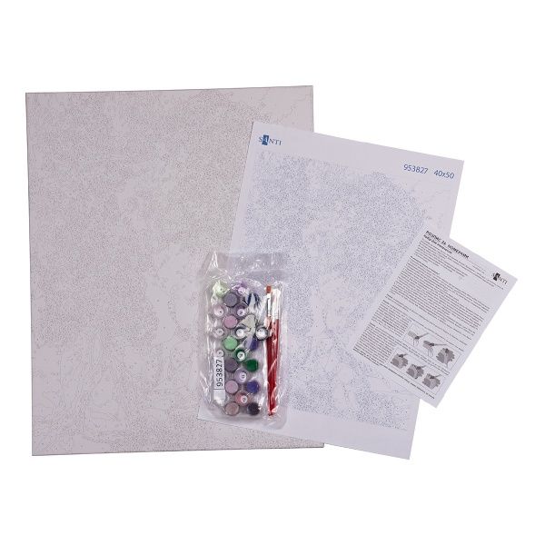 Картина за номерами Букет бузку 40x50 см Santi 