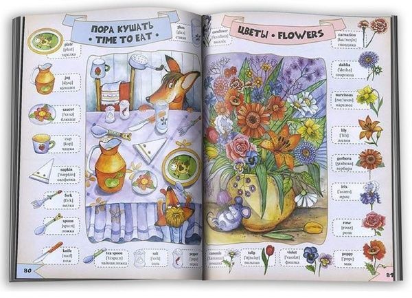 Книга «Моя первая 1000 английских слов» 978-617-690-124-2