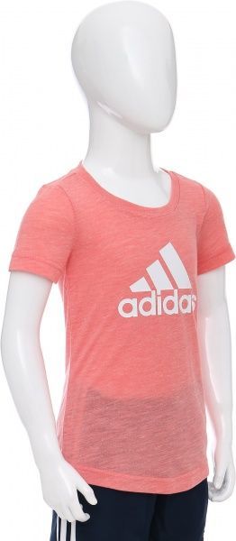 Футболка Adidas YG ID TEE CF1236 140 рожевий