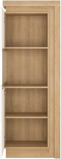 Вітрина Meble Wojcik 1DLYON LYOV01 L дуб рів'єра 