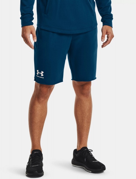 Шорты Under Armour UA RIVAL TERRY SHORT 1361631-458 р. S/M синий