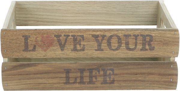 Ящик дерев'яний OB22 дуб оливка 115x200x300 мм