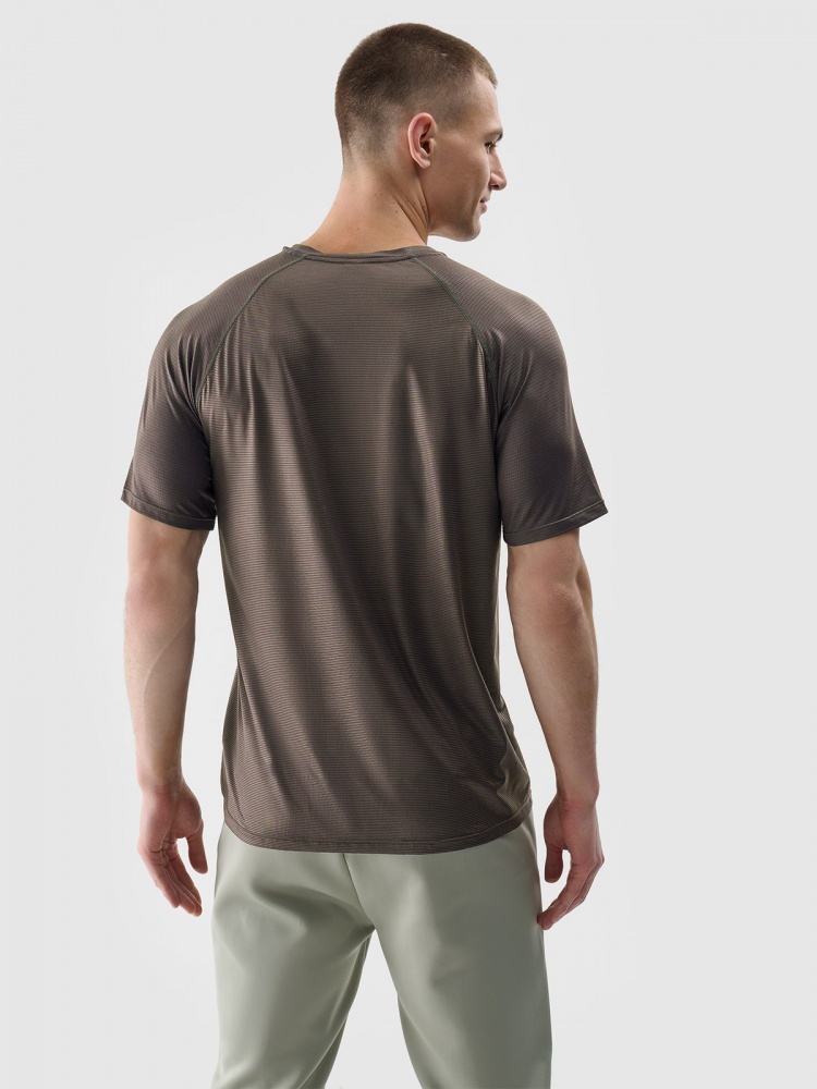 Футболка 4F TSHIRT FNK M1217 4FWSS25TFTSM1217-81S р.M коричневый