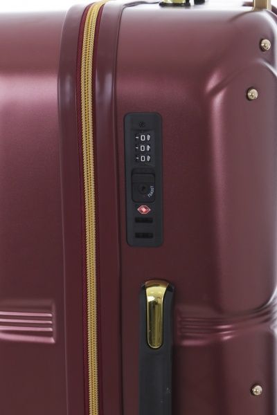 Чемодан Indigo 19108 40 л красный 48х38х23 см 