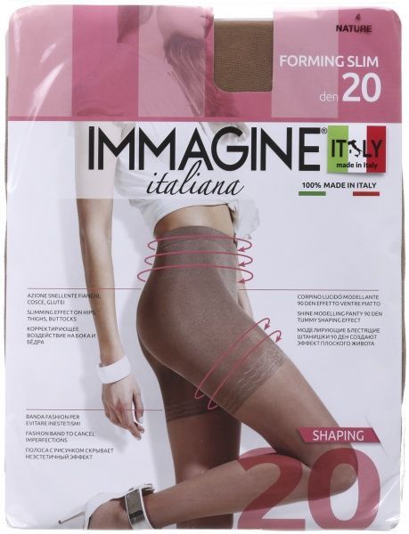 Колготки женские Immagine Forming Slim 20 Den Nature р. 4 бежевый 1 шт. 