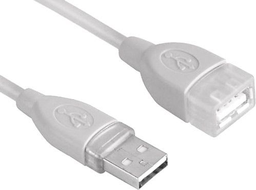 Кабель HAMA USB M – USB F 3 м черный (45040)  