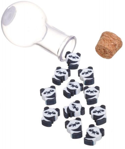 Набір гумок Панда 12 шт.