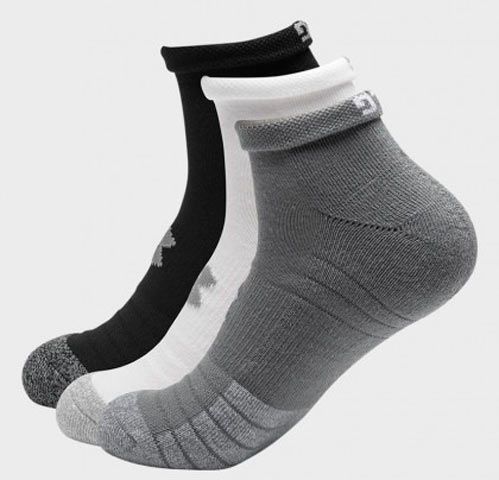 Шкарпетки Under Armour UA Heatgear Locut 1346753-035 біло-сірий р.L