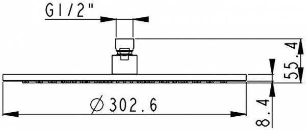 Стельова лійка Aqua Rodos Rodos 012CP