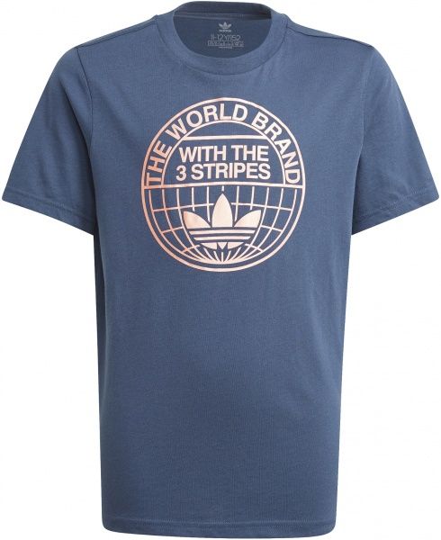 Футболка Adidas TEE GN4127 134 синій