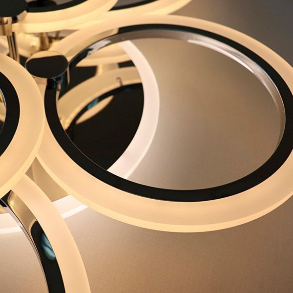 Люстра светодиодная Victoria Lighting Mercy/PL6 180 Вт хром 