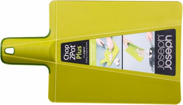 Доска разделочная 38*21*1,5 см зеленая Chop2Pot пластик 01060026 Joseph Joseph