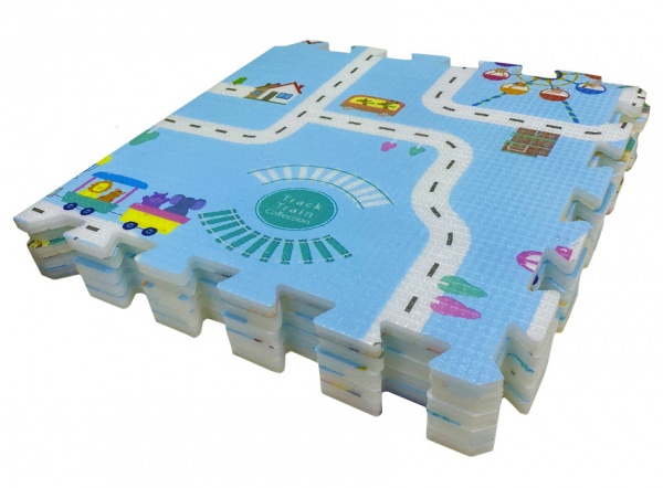  Lanor Коврик-пазл Lanor Алфавит/животные (60х60х1,5см) 6шт.