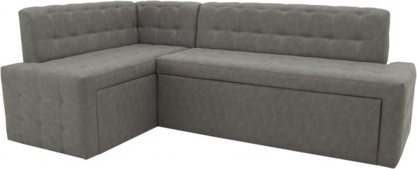 Куточок кухонний Кедр КАРАТ розкладний 7 світло-сірий