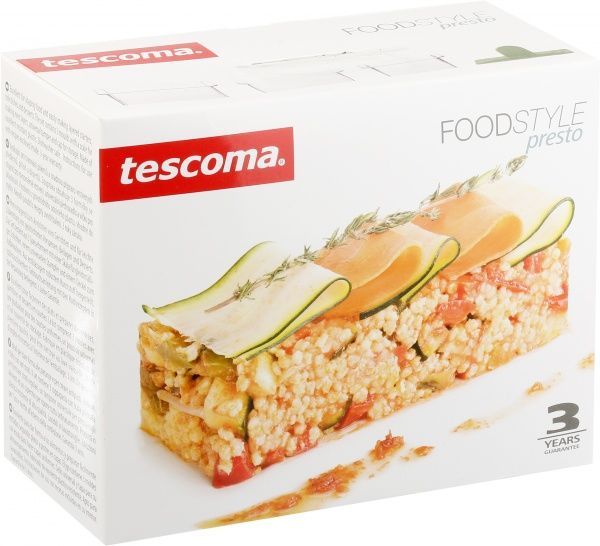 Набір форм для надання форми стравам Presto FoodStyle Прямокутники 3 шт. 422214 Tescoma