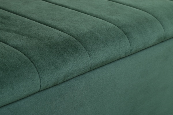 Сундук-пуф Christian зеленый 120х38х42 см 