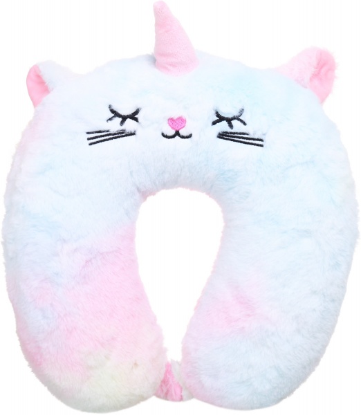 Подушка дорожная Единорог 30х30 см разноцветная Luna