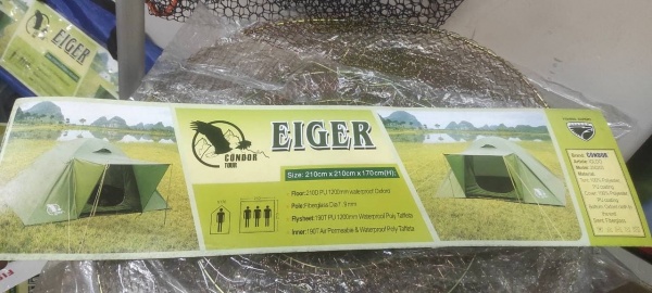 Палатка Condor EIGER Туристическая палатка, на 3 места PAL-CON-EIG