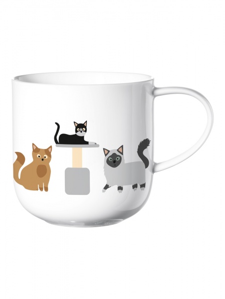 Чашка Коты 400 мл 19440014 ASA