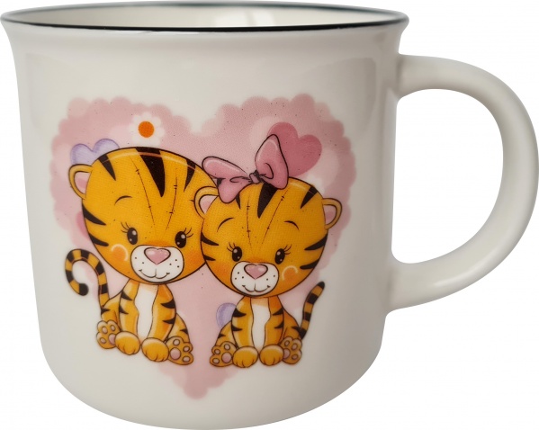 Чашка Tigers Love 320 мл М0520-TG02 Milika