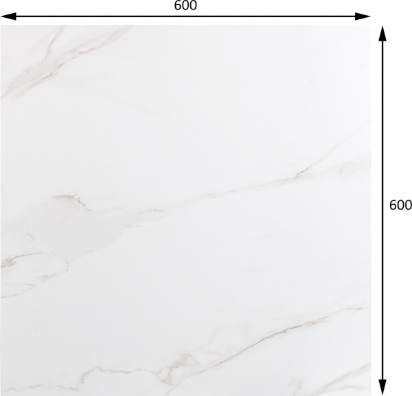 Плитка Allore Group Attica White F P 60x60 R Mat 1 