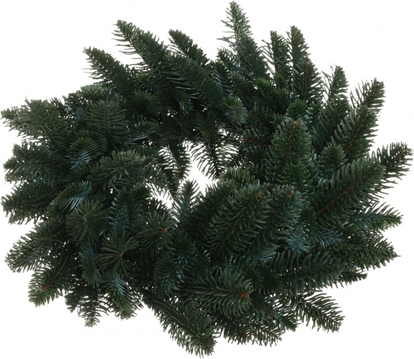 Венок новогодний литой Изумрудный d540 мм ВЛСз 