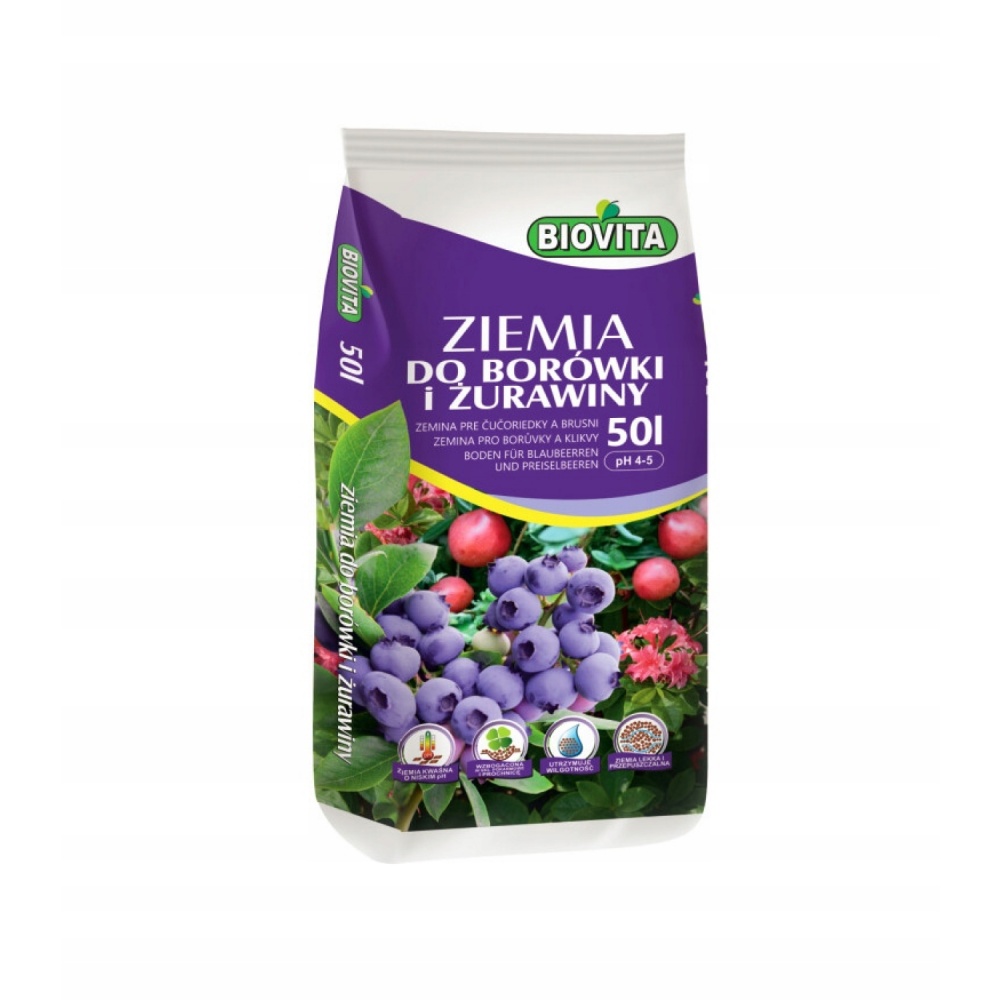 Субстрат Biovita для лохини та журавлини 50 л