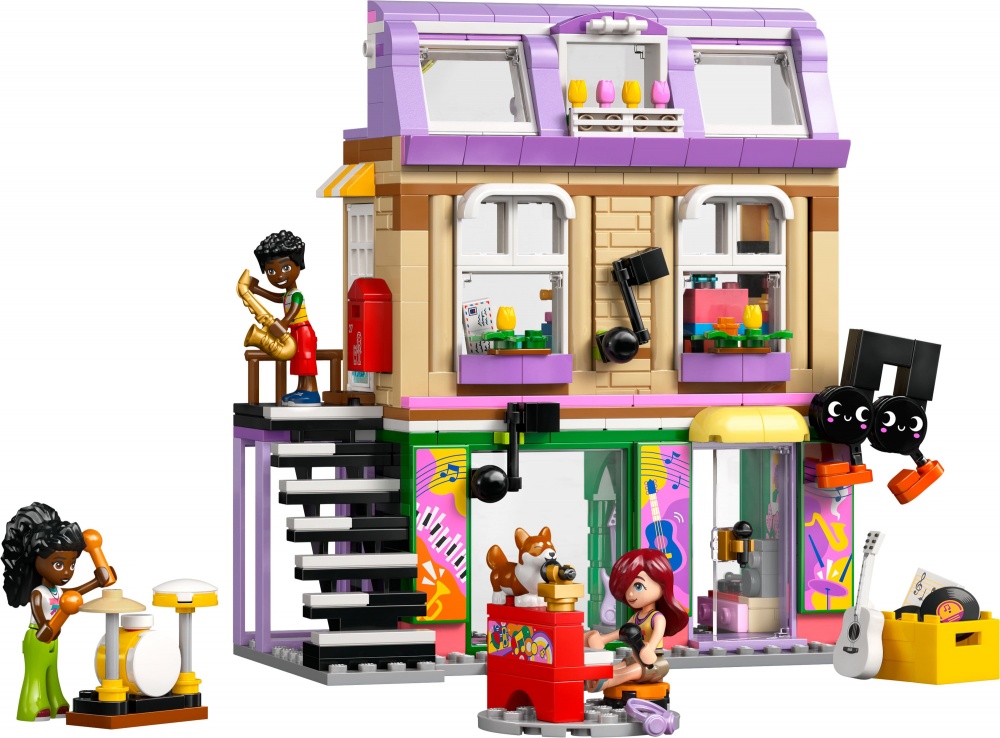 Конструктор LEGO Friends Музична крамниця і квартира 42653