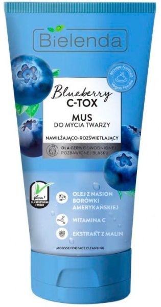 Мус для вмивання Bielenda Blueberry C-Tox 135 г