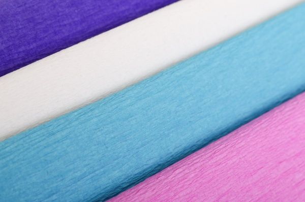 Папір креповий пастельного кольору 250мм/2000мм (4шт в комплекті) Ц380011У Nota Bene