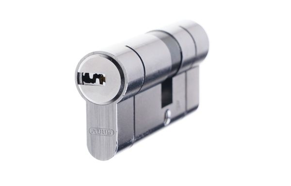 Цилиндр Abus D6PS 10x30 ключ-половинка 40 мм матовый никель