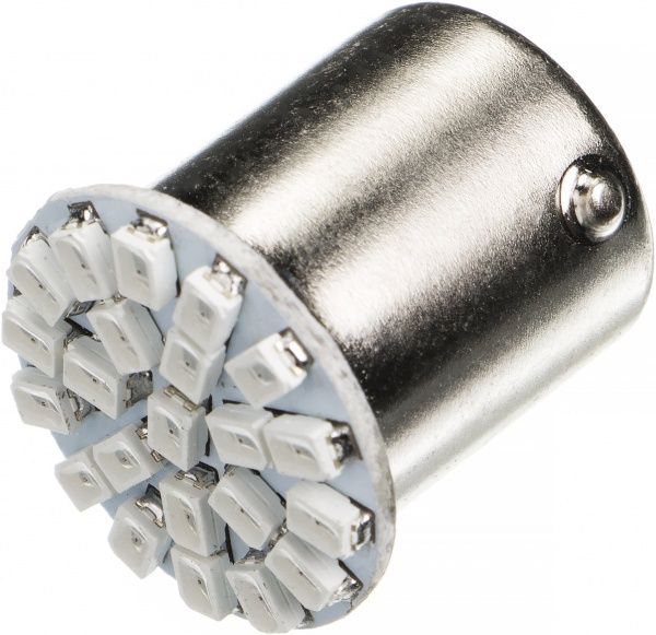 Лампа світлодіодна Iskra BA15S 12 В 2 шт