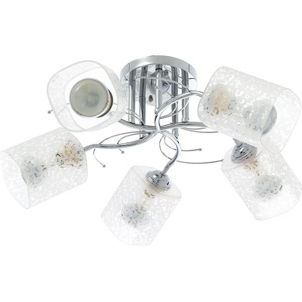 Люстра стельова Accento lighting Taurus 5xE27 хром ALG-71986/5 