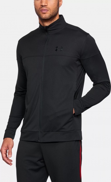 Джемпер Under Armour UA Sportstyle Pique Trck Jkt 1313204-001 р. S черный