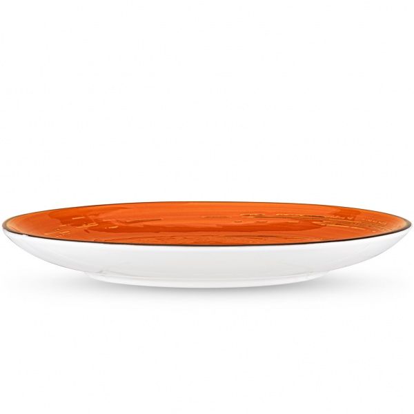 Тарілка Spiral Orange 25,5 см WL-669314/A Wilmax