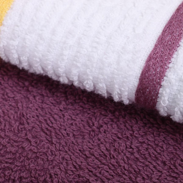 Набор полотенец кухонных Stripe 60x40 см Durutex белый с фиолетовым 