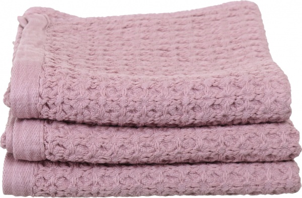 Рушник Rama Stone Wash 50x90 см пудровий La Nuit 